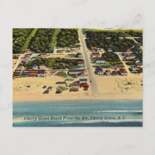 Vintage, Cherry Grove Beach, South Carolina Postkarte