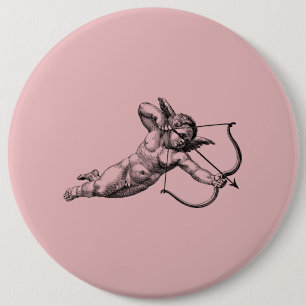 Vintage Cherub Angel Cupid-Liebe Button