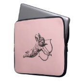 Vintage Cherub Angel Cupid-Liebe Laptopschutzhülle (Vorderseite Links)