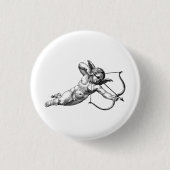 Vintage Cherub Cupid-Liebe Button (Vorderseite)