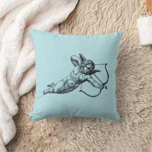 Vintage Cherub Cupid-Liebe Kissen