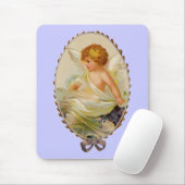Vintage Cherub Mousepad (Mit Mouse)