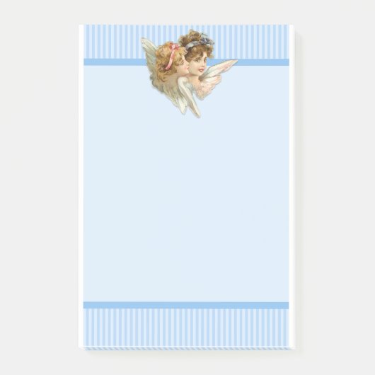 Vintage Cherub-Post-It-Notes Post-it Klebezettel (Vorderseite)