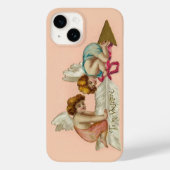 Vintage Cherubs Case-Mate iPhone Hülle (Rückseite)