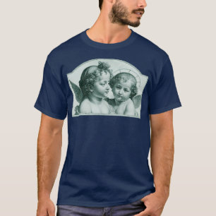 Vintage Cherubs Engel Cherub abgenutzt Cupid Kunst T-Shirt