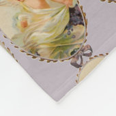 Vintage Cherubs Fleecedecke (Ecke)