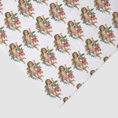 Vintage Cherubs Seidenpapier (Ausschnitt)