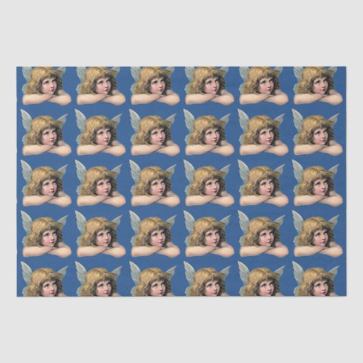 Vintage Cherubs Seidenpapier (Vorderseite)