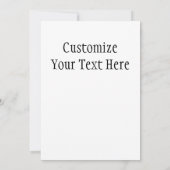 Vintage Chesapeake Bay Einladung (Rückseite)