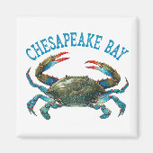 Vintage Chesapeake Bay Magnet (Vorne)
