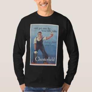 Vintage Chesterfield Zigarettenwerbung T-Shirt