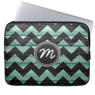 Vintage-Chevron-Muster-Zickzack #2 Laptopschutzhülle