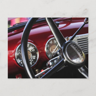 Vintage Chevy Lastwagen Postkarte