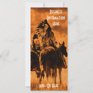 Vintage Cheyenne Warriors 2012 Kalender Lesezeiche