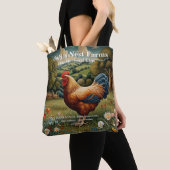 Vintage-chic Boho-Hühnerweidelandschaft Tasche (Von Nahem)