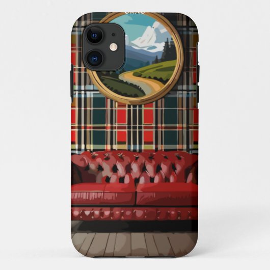 Vintage Chic Case-Mate iPhone Hülle (Rückseite)