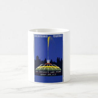 Vintage Chicago - Buckingham Fountain Tasse