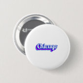 Vintage Chicago Button (Vorne & Hinten)