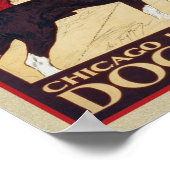 Vintage Chicago Dog Show Ad Poster (Ecke)