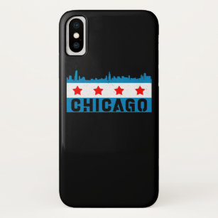 Vintage Chicago Flag Skyline Case-Mate iPhone Hülle