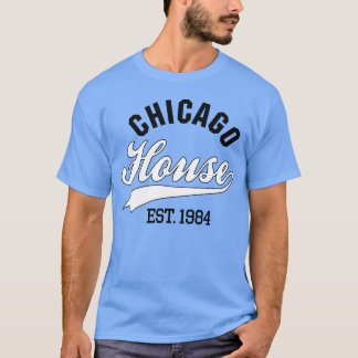 Vintage Chicago House Est 1984 House Party Dj-Idee T-Shirt