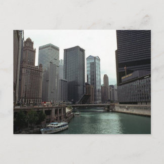 Vintage Chicago Postcard Ehemalige Location Sun Ti Postkarte