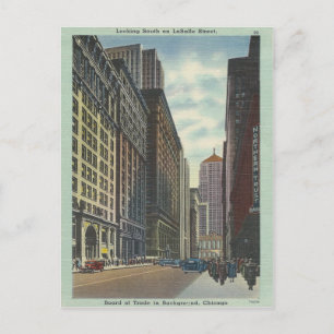 Vintage Chicago Postkarte