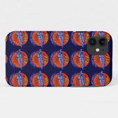 Vintage Chicago Rollschuhbahn Case-Mate iPhone Hülle (Rückseite (Horizontal))