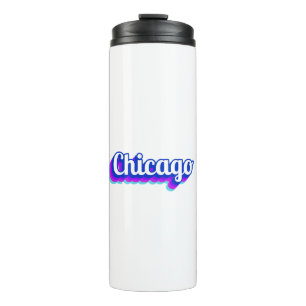 Vintage Chicago Thermosbecher
