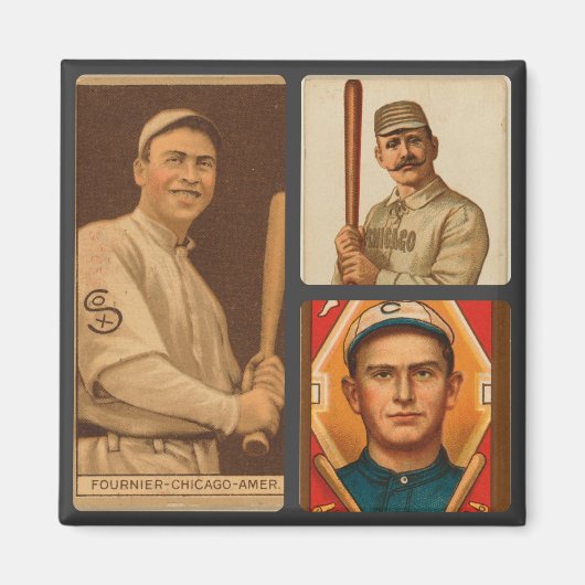 Vintage Chicago White Sox Baseball Cards Magnet (Vorne)