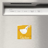 Vintage Chicken Magnet (In Situ (Geschirrspüler))
