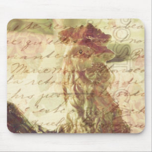 Vintage Chicken Mousepad
