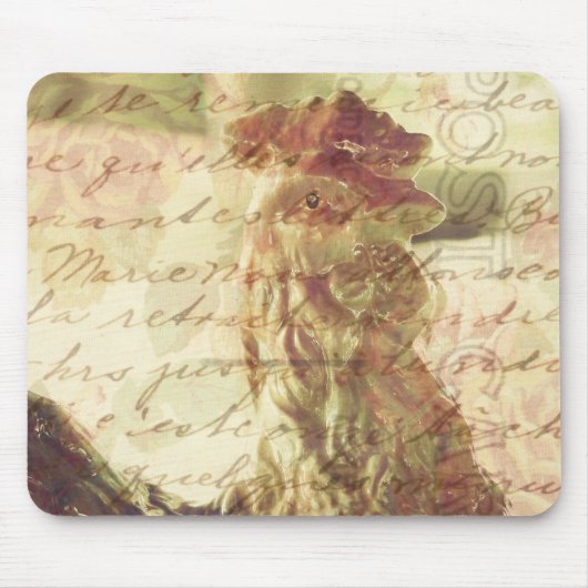 Vintage Chicken Mousepad (Vorne)