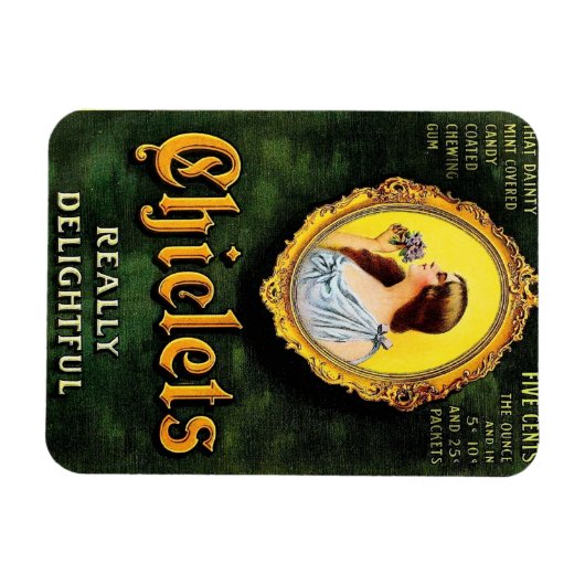 Vintage Chiclets Magnet (Horizontal)