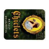 Vintage Chiclets-Werbung Magnet (Horizontal)