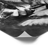 Vintage Chief Red Shirt Native American Photograph Poster (Ecke)