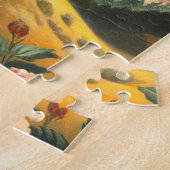 Vintage Chihuahua-Malerei Puzzle (Seite)