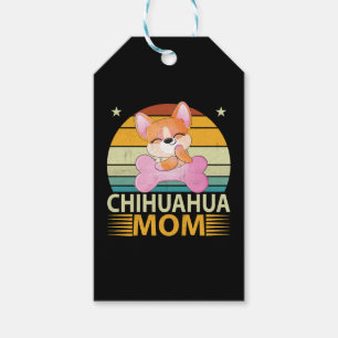 Vintage Chihuahua Mama Hunde Liebhaber Muttertag Geschenkanhänger