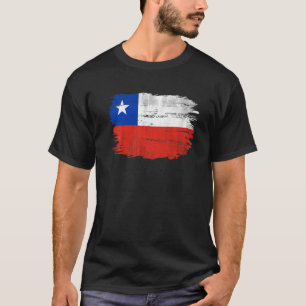 Vintage-Chile-Flagge für Chilenen T-Shirt