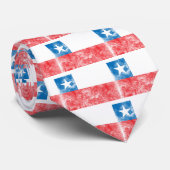 Vintage Chile-Flagge Krawatte (Gerollt)