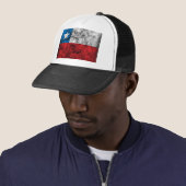 Vintage Chile-Flagge Truckerkappe (Beispiel)
