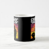 Vintage Chillin’ & Grillin’ Dark Distressed Kaffeetasse (Mittel)