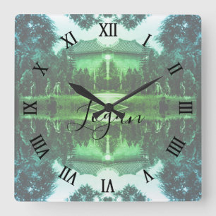 Vintage China Canton Märtyrerpark Große Uhr