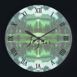 Vintage China Canton martyrs parc Große Wanduhr<br><div class="desc">Vintage China Canton martyrs parc</div>