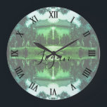 Vintage China Canton martyrs parc Große Wanduhr<br><div class="desc">Vintage China Canton martyrs parc</div>