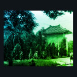 Vintage China Canton martyrs parc Poster<br><div class="desc">Vintage China Canton martyrs parc</div>