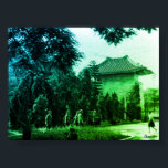 Vintage China Canton martyrs parc Poster<br><div class="desc">Vintage China Canton martyrs parc</div>