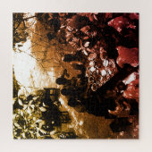 Vintage China Canton Restaurant Puzzle (Vertikal)