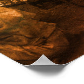 Vintage China Changsha book lending Poster (Ecke)