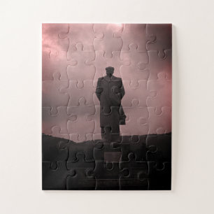 Vintage-China Changsha-Mao-Tse-Tung-Statue Puzzle